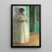 Portret van Marie Krøyer - Peder Severin Krøyer — ingelijst kunstwerk aan de muur