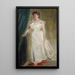 Portret van de gravin Lillie Suzanne Raben-Levetzau - Peder Severin Krøyer — ingelijst kunstwerk aan de muur