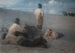 Zomeravond op het strand van Skagen - Peder Severin Krøyer — weergave van het kunstwerk