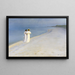 Zomeravond op het zuidenstrand - Peder Severin Krøyer — ingelijst kunstwerk aan de muur