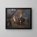 La fonderie de fer Burmeister et Wain - Peder Severin Krøyer — ingelijst kunstwerk aan de muur