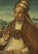 Portret van paus Sixtus IV della Rovere - Pedro Berruguete — weergave van het kunstwerk