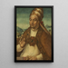 Portret van paus Sixtus IV della Rovere - Pedro Berruguete — ingelijst kunstwerk aan de muur