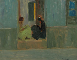 Pedro Figari - Negras en la puerta o Negras en zagun.webp