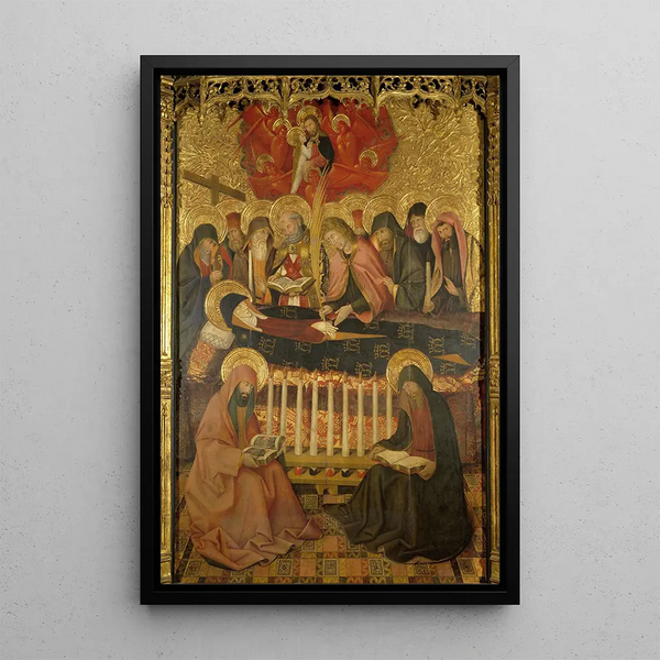 Dormition de la Vierge - Pedro García de Benavarre — ingelijst kunstwerk aan de muur