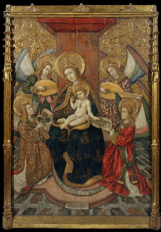 Pedro Garca de Benavarre - Virgin and Angels.webp