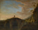 Pont de pierre - Peeter van Bredael — weergave van het kunstwerk