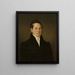 Portret van Carl Johann Lorentz - Pehr Berggren — ingelijst kunstwerk aan de muur
