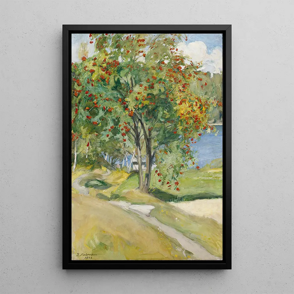 Sorbier - Pekka Halonen — framed artwork on a wall