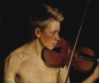 Pekka Halonen - The Violinist.webp