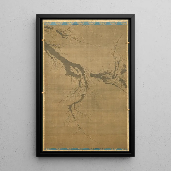 Prunier à l'encre - Peng Xu — ingelijst kunstwerk aan de muur