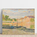 Reproduction of the painting Péniches au Bord de la Marne - Henri Lebasque