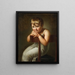 Caroline Mandorff - Per Krafft the Younger — framed artwork on a wall