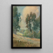 Spring Landscape Painting - Percy Gray — framed artwork on a wall
