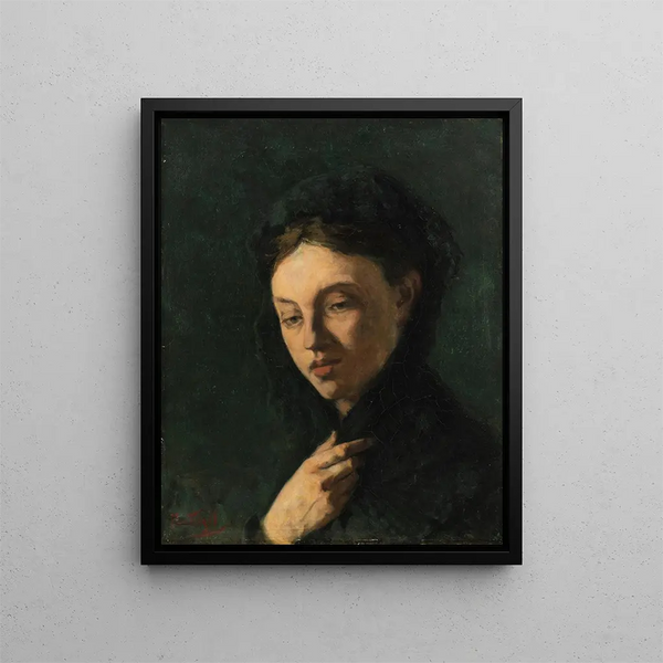 Pericles Pantazis - Portrait of a Spanish woman.webp