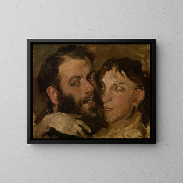Reconciliation - Pericles Pantazis — framed artwork on a wall