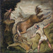 van Persée en Andromède of Roger die Angelica bevrijdt - Jacopo Zanguidi — gepresenteerd in een interieur