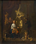 Een beeldhouwersatelier - Peter Angelis — weergave van het kunstwerk