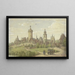 Alsfeld en Hessen - Peter Becker — ingelijst kunstwerk aan de muur