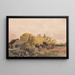 Construction of a Haystack - Peter DeWint — framed artwork on a wall