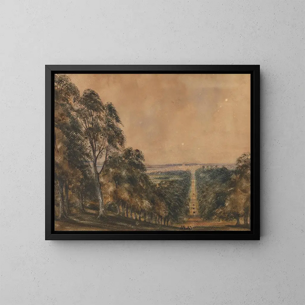De Lange Mars Windsor - Peter DeWint — ingelijst kunstwerk aan de muur