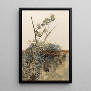 Peter De Wint - Study of ivy.webp