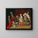 Natuurstudie met putti - Peter Fendi — ingelijst kunstwerk aan de muur