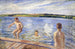 Boys bathing - Peter Hansen — artwork view