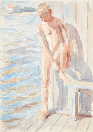 Peter Hansen - Dreng efter badet.webp