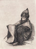 Un Druze - Peter Ilsted — weergave van het kunstwerk