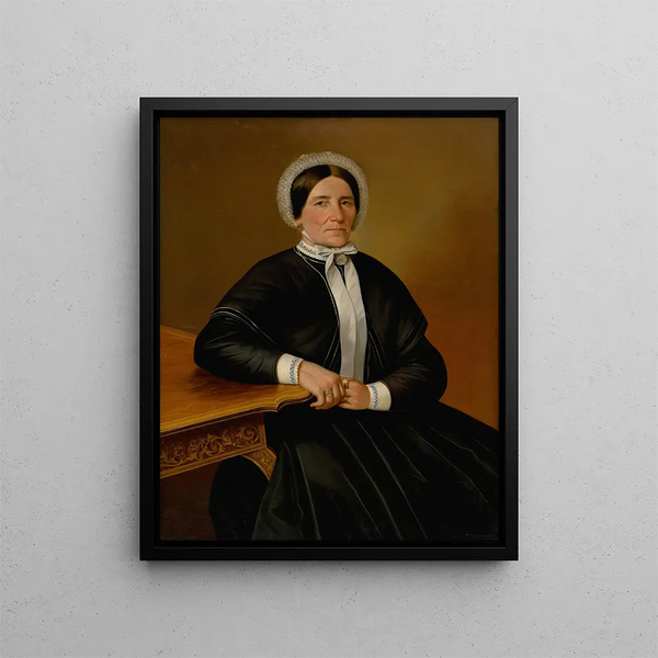 Peter Michal Boh - Portrait of a Seated Old Woman.webp