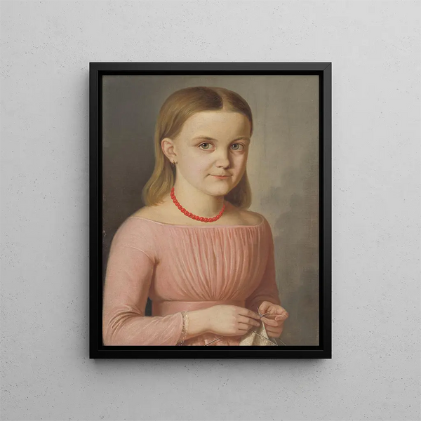 Peter Michal Boh - Portrait of udmila Droppov.webp