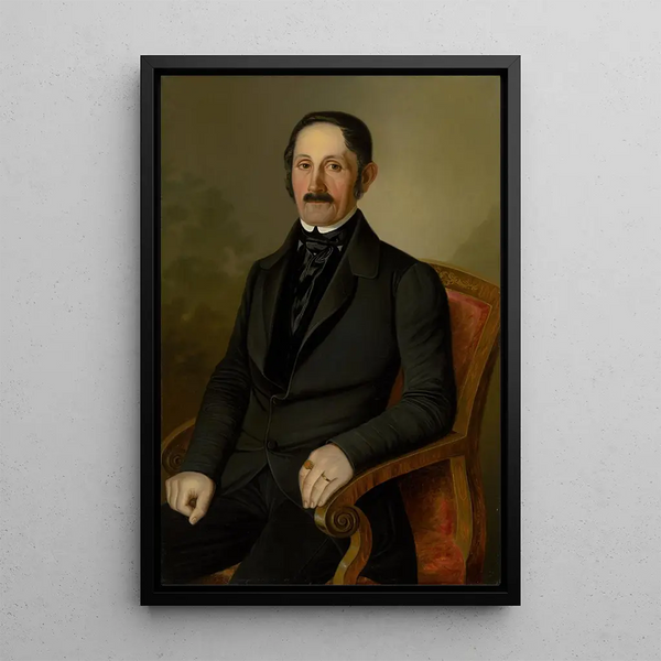 Samuel Ballo - Peter Michal Bohúň — framed artwork on a wall