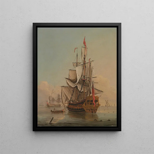 Peter Monamy - Shipping in a Calm.webp