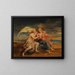 van de Allegorie van Fortuna en de deugd - Peter Paul Rubens — ingelijst kunstwerk aan de muur