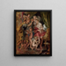 Alexandre en Roxane - Peter Paul Rubens — ingelijst kunstwerk aan de muur
