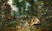 van de Allegorie van de zin van de reukzin - Peter Paul Rubens — weergave van het kunstwerk