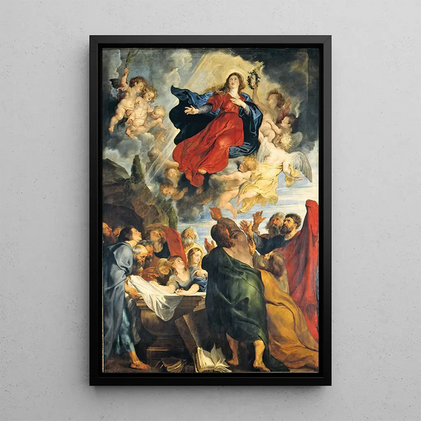 Assomption de Marie - Peter Paul Rubens — ingelijst kunstwerk aan de muur