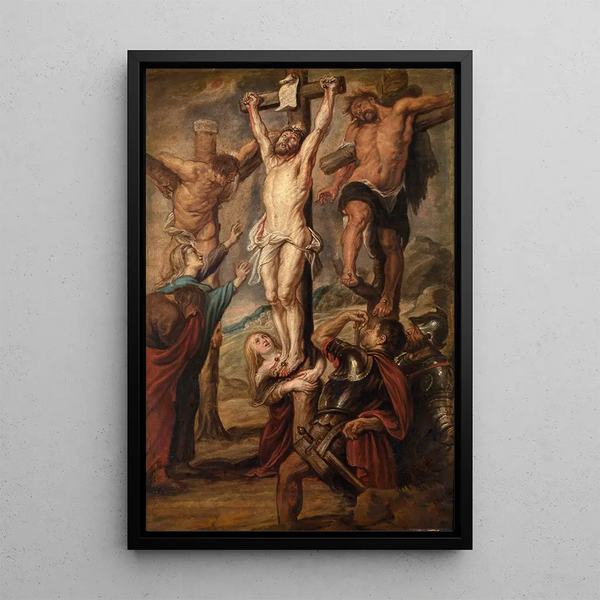 Calvaire - Peter Paul Rubens — ingelijst kunstwerk aan de muur