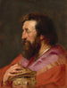 Hoofd van een van de drie koningen, Melchior, de Assyrische koning - Pierre - Paul Rubens — weergave van het kunstwerk
