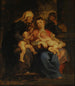 De Heilige Familie met heilige Elisabeth en Sint Johannes - Peter Paul Rubens — weergave van het kunstwerk