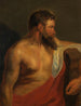 Torso van de man - Peter Paul Rubens — weergave van het kunstwerk