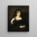 Portret van een Vrouw Waarschijnlijk Susanna Lunden Susanna Fourment 1599-1628 - Peter Paul Rubens — ingelijst kunstwerk aan de muur