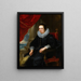 Portret van een vrouw, misschien Clara Fourment - Peter Paul Rubens — ingelijst kunstwerk aan de muur