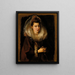 Portret van een jonge vrouw - Peter Paul Rubens — ingelijst kunstwerk aan de muur