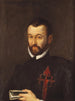 Portret van Benedictus Arias Montanus - Peter Paul Rubens — weergave van het kunstwerk