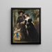 Rubens, zijn vrouw Hélène Fourment en hun zoon Frans - Peter Paul Rubens — ingelijst kunstwerk aan de muur