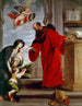 Saint Yves de Tréguier, patroon van advocaten, verdediger van weduwen en wezen - Peter Paul Rubens — weergave van het kunstwerk