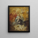 Het kroning van de Maagd - Peter Paul Rubens — ingelijst kunstwerk aan de muur
