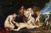 De dood van Adonis met Venus, Cupido en de Drie Graces - Peter Paul Rubens — weergave van het kunstwerk